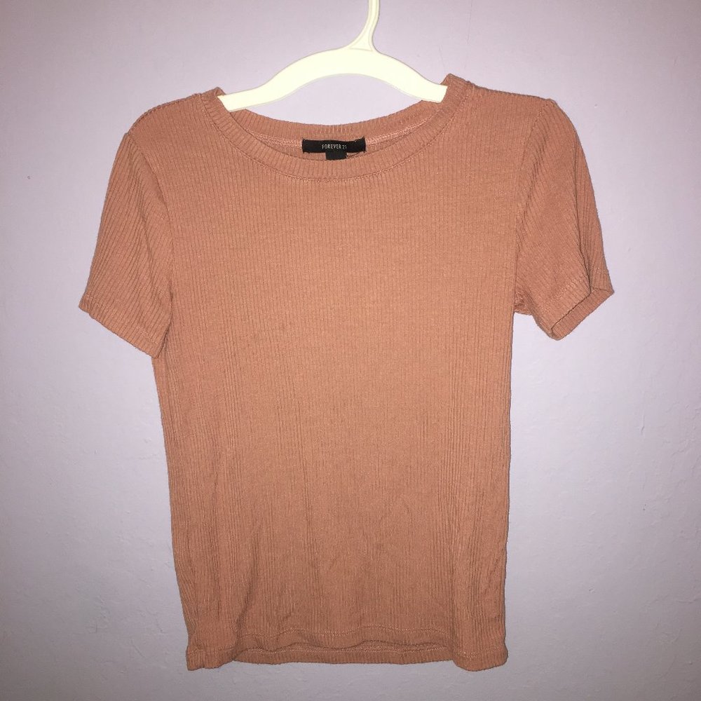 Peach Skin Tight Top